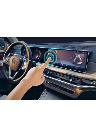 Bmw İ4 M50 Ekran Koruyucu Şeffaf Nano Tam Kaplama Tek Parça ' Sadece Ekran Koruyucu