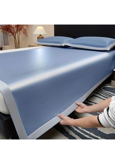 Trendooze Yeşil Soğutucu Mat Ve Yastık Kılıfı 35x78cm, Nefes Alabilir