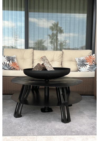 Kombifırsatı Flamecrest Ateş Çukuru Bahçe Şöminesi