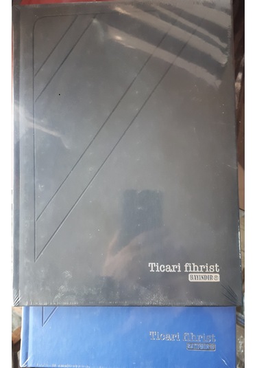 Fihrist Defteri 20 X28 Her Harf Ayrı Bölümlü 224 Yaprak