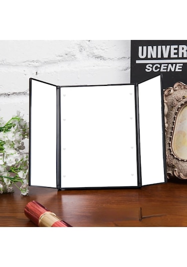 Monozone Katlanabilir 8led Li Makyaj Aynası Taşınabilir 3taraflı