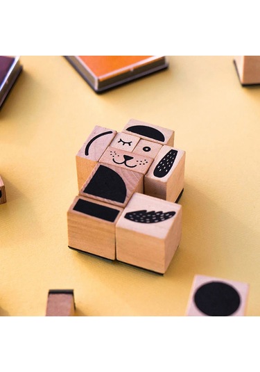 Londji Bam Animals Damga Seti Canlı Renkler