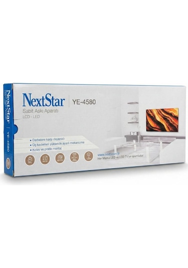 Nextstar Ye-4580 45-80'' Sabit Lcd Led Tv Askı Aparatı - Su Terazili