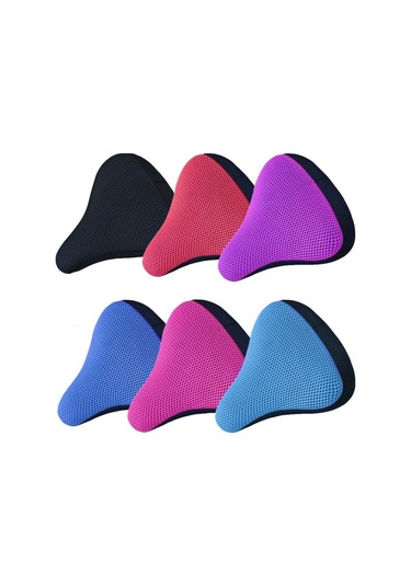 Fochsia Ne Tarzı Bisiklet Eyer 3d Yumuşak Bisiklet Klozet Kapağı Bisiklet Silikon Koltuk Minderi Altın