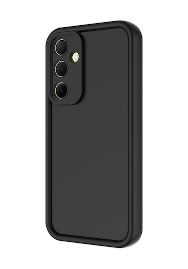 Zore Galaxy Uyumlu A55 Kılıf Kamera Korumalı Ananas Kapak - Siyah Siyah