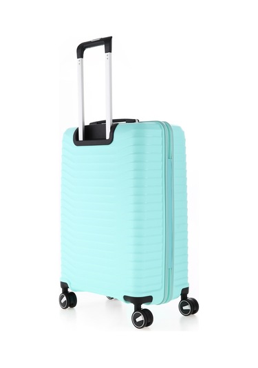 Ultra Dayanıklı 3'lü Set Valiz & Bavul Mavi-1391 Mavi