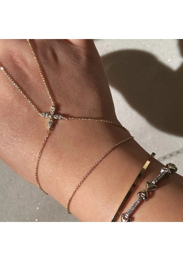 Çelik Fairy Taşlı Şahmeran Gold Gold