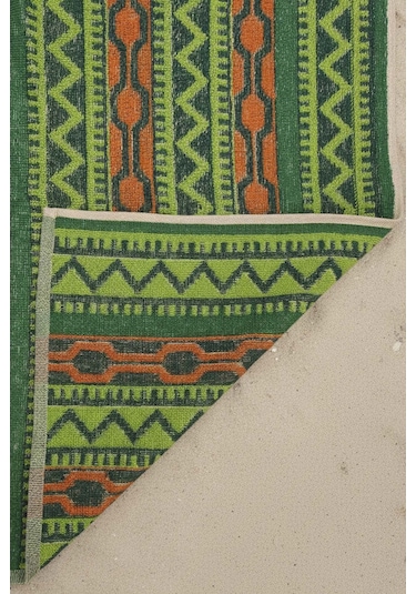Açık Yeşil Sahara %100 Pamuklu Plaj Havlusu 70x140 Cm Çok Renkli