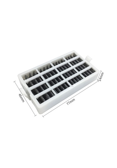 Kosona Whirlpool W10311524 Buzdolabı Koku Giderici Filtresi, Aktiv Karbonlu, Kağıt Malzeme, 1/2/4 Adet Seçenekli