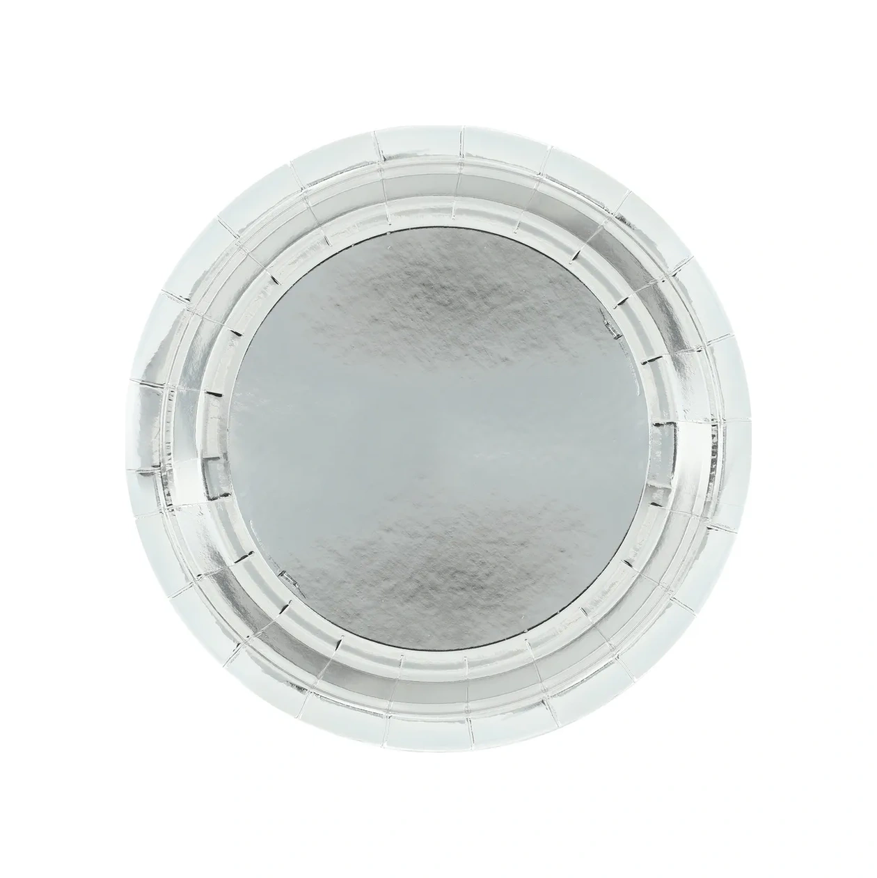 Törenler İçin Tek Kullanımlık Gümüş Metalik Sofra Takımı 318022509 100 adet