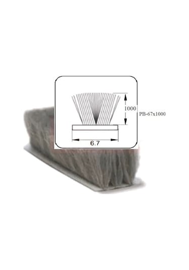 Cam Balkon Fitili Sürgülü Kapı Fitili Kıl Fitil Alüminyum Fitili (390359270)