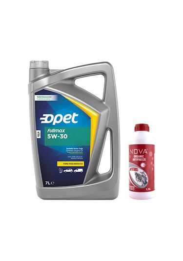 Opet Fullmax 5W-30 Sentetik Motor Yağı 7 L + Antifriz 1500 ML