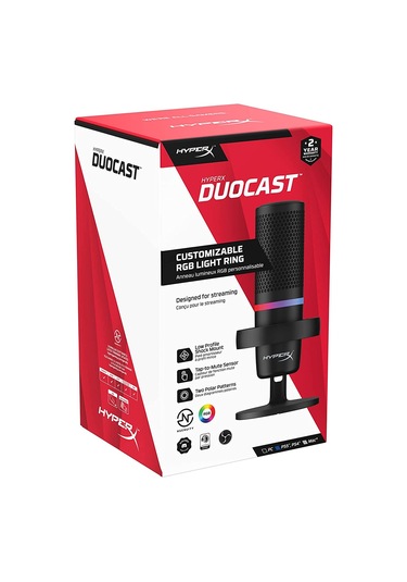 HyperX Duocast RGB Mikrofon