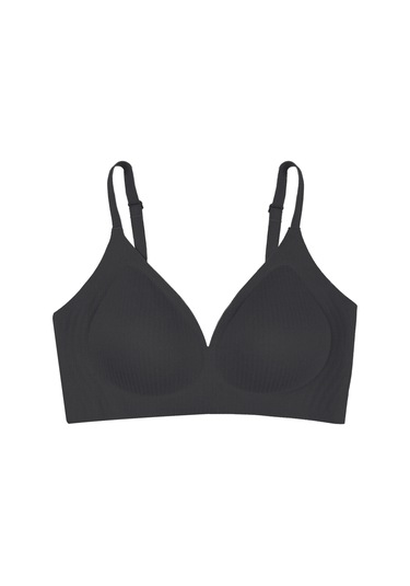 Balensiz Görünmez Fitilli Kaşkorse Çıkarılabilir Pedli Dikişsiz Sütyen 80645 Siyah