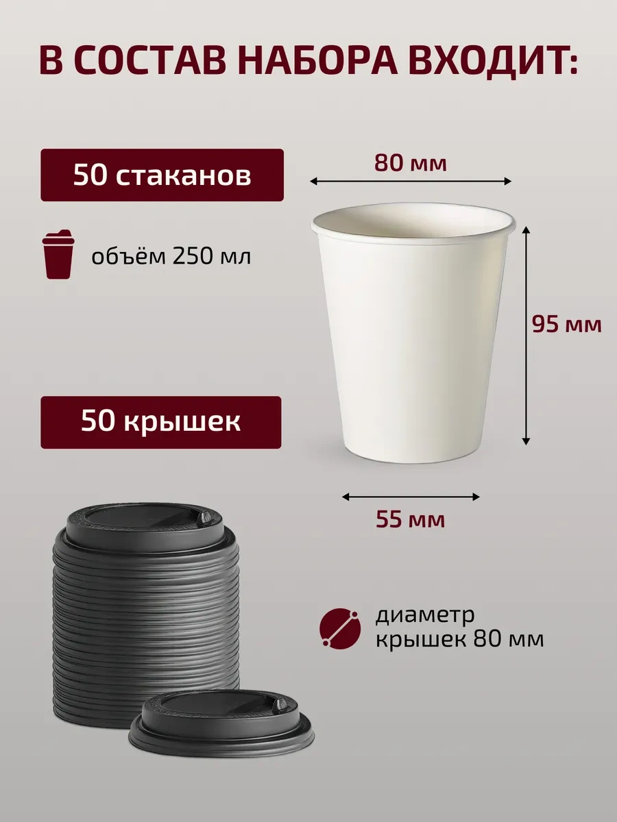 Formateco Kapaklı Kağıt Atmalı Kahve Bardakları 250 Ml 50 Adet 180731335 Beyaz