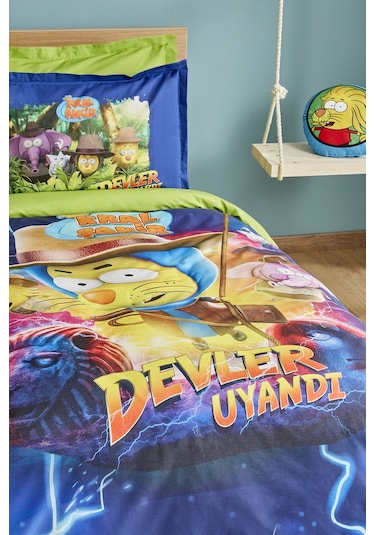 Karaca Home X Kral Şakir Devler Uyandı Tek Kişilik Nevresim Takı 200.22.11.0364