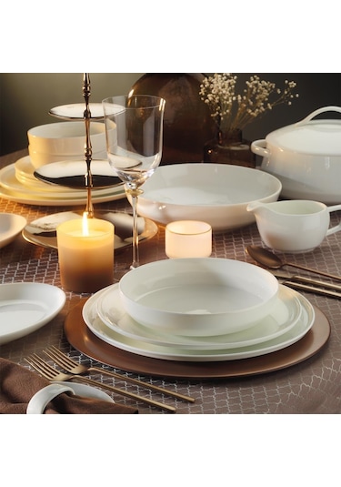 Koleksiyon Evaliza Hanedan Yemek Takımı Sade 60 Parça 31000041773