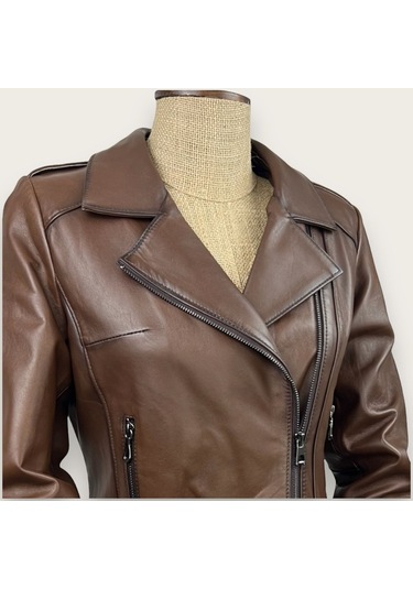 Always Leather Usta İşi Özel Dikim %100 Hakiki Deri 1803440001 Kahverengi