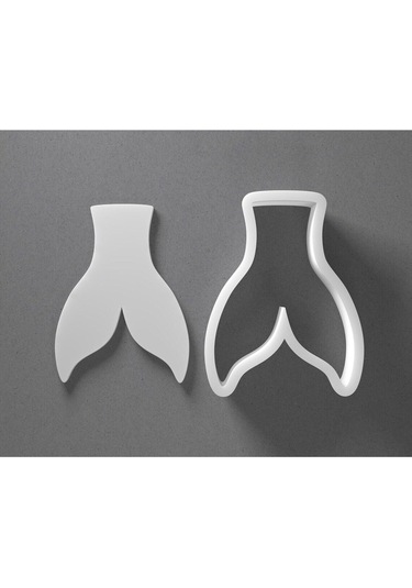 Balık Kuyruğu 1 Kurabiye Kalıbı / Kesici / Şekillendirici