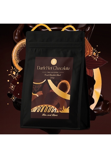 Mim And More Bitter Sıcak Çikolata Dark Hot Chocolate 200 G