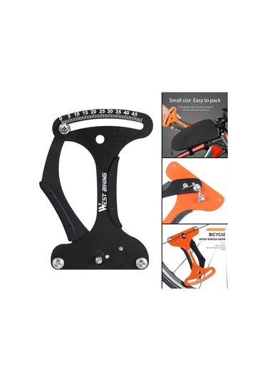 Bisiklet Tıpa Gerginlik Ölçer Tekerlekımı Alüminyum Alaşım Taşınabilir Yurt Dışından A