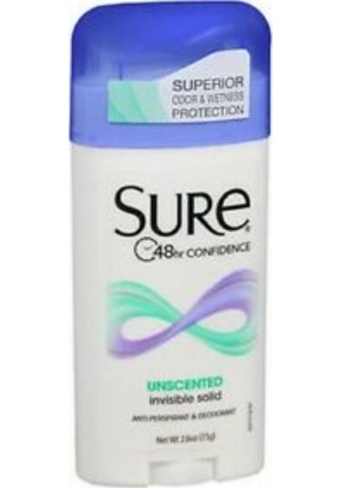 Sure Unscented Kadın Deodorant Stick 72 G