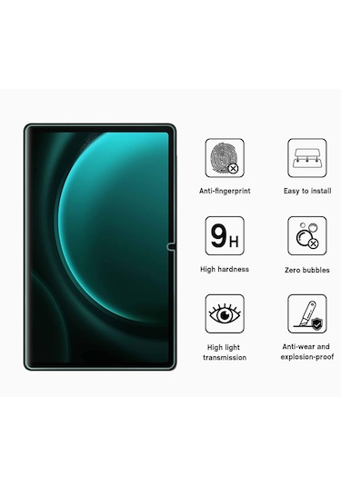 Galaxy Tab S9/s9 Fe/s7/s8 11'' Uyumlu Temperli Cam Ekran Koruyucu