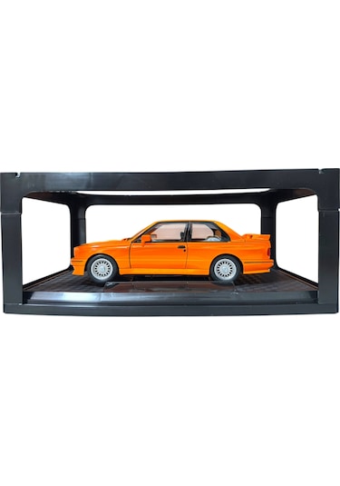 1:24 Metal Model Koleksiyon Araba Bmw M3 Turuncu 19 Cm Döner Ön Tekerler