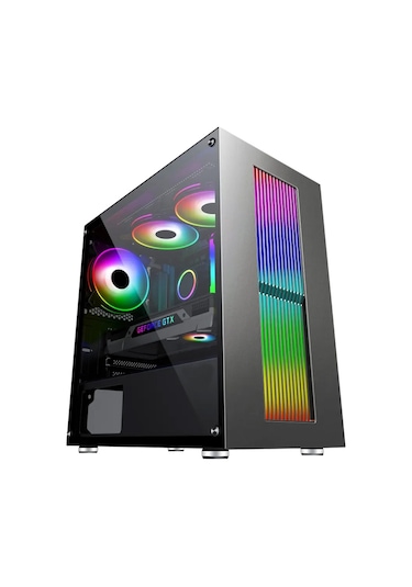 Xaser XSR190 i5- 2400 16 GB 256 GB SSD RX550 Free Dos Masaüstü Oyuncu Bilgisayarı