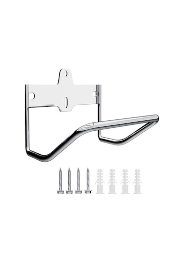 Pazly Ağır Hizmet Garaj Depolama Merdiveni - Paslanmaz Çelik, 20.32x19.05cm, Katlanabilir, Uzay Tasarrufu, Duvar Braketli, Garaj İçin