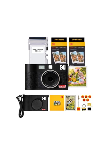 Kodak Mini Shot 2 Era Siyah 2.1x3.4 + 60 Yaprak + Aksesuar Kiti
