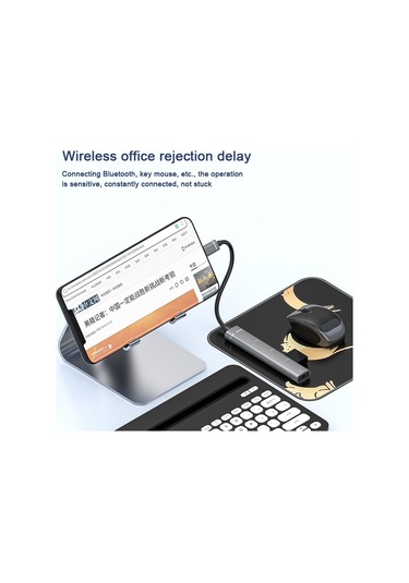 Usb-c / Type-c - 3,5 Mm + 2usb + Type-c Hub Yerleştirme İstasyonu Gri