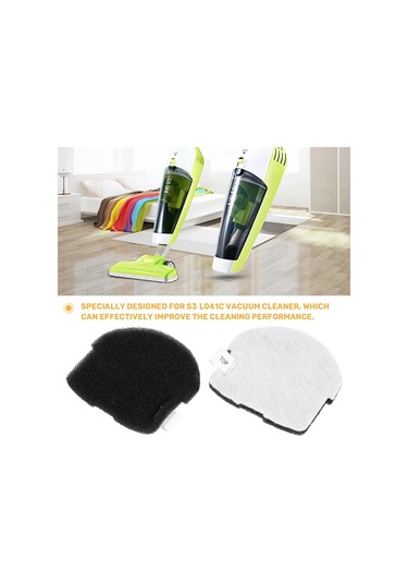 Leasetake 5 Adet/takım El Tipi Elektrikli Süpürge Filtresi Değiştirme Aksesuarı Midea S3-l041c İçin Uygun