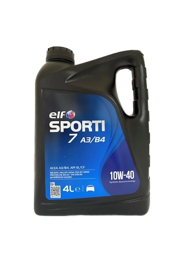 Elf Sporti 7 10W-40 A3/B4 Motor Yağı 4 L