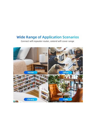2.4g 5ghz Wıfı Güçlendirici Tekrarlayıcı Kablosuz Wi Fi Genişletici 1200 Mbps Whıte Ab Fişi