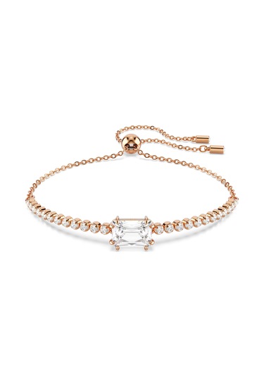 5730706 Swarovski Bilezik Matrıx:tb Whıte/ros M Metalik