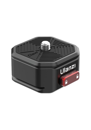 Ulanzi Claw Alüminyum Alaşım Hızlı Salma Plakası, 50kg Taşıma Kapasiteli, Akıllı Kamera Aksesuarı