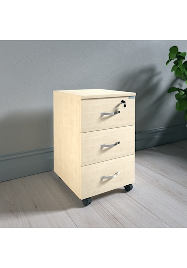 Vena Komodin Keson 3 Çekmeceli 4. Wenge