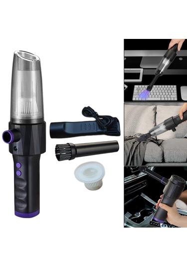 Suntek 2'si 1 Arada 10000MA Kuru Islak Kullanım El Süpürgesi