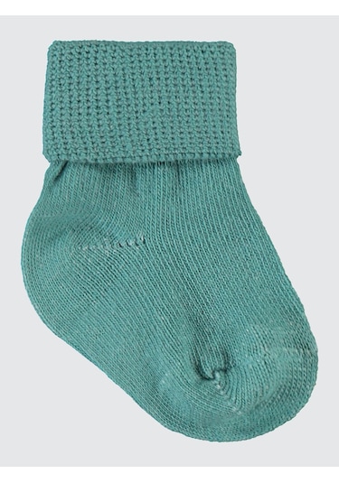 Civil Baby Bebek 5'li Çorap 6-12 Ay Mavi MAvi Mavi