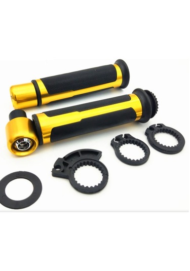 Barracuda Motosiklet Elcik Topuzlu Gold