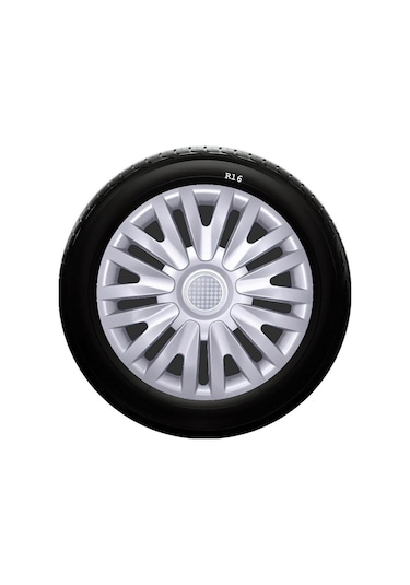 Ford Uyumlu 16 Inc Kırılmaz Sks Jant Kapağı 1 Takım 4 Adet No:412