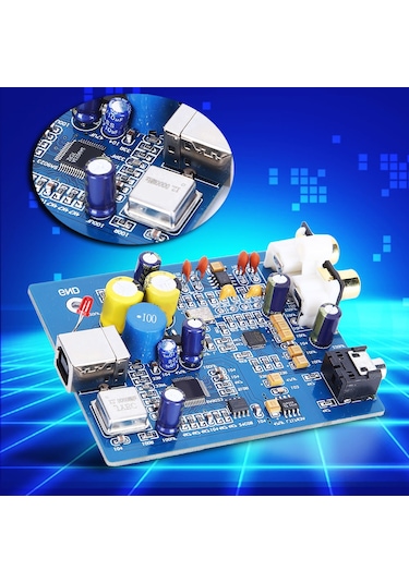 Moveevo Sa9023 Es9028k2m Çözücü Kartı, 24bit/96k Örnekleme Hızı, 112db Dinamik Aralık, Usb Dac Ses Amplifikatör Modülü