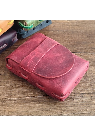 Sumerian Leather Craft  Deri Sigara Kılıfı Kırmızı