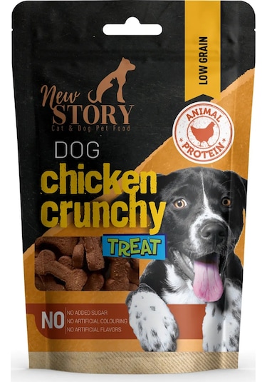 Dog Chicken Crunchy 6x80gr. Tavuklu, Köpek Ödül Maması
