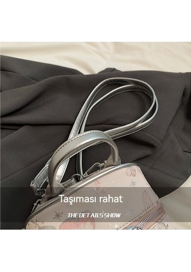 Luckydog Kadın Küçük Mini Sırt Çantası- Açık Pembe Renk AÇIK PEMBE