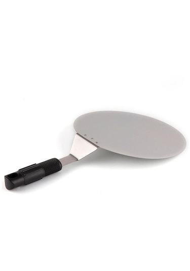 Homyl Paslanmaz Çelik Pizza Kabuğu Fırın Kürek Spatula Gümüş GÜmüş