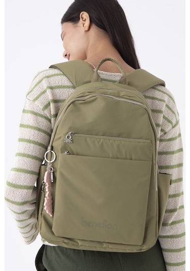 Unıted Colors Of Benetton Kadın Sırt Çantası Bnt 1464 Yeşil