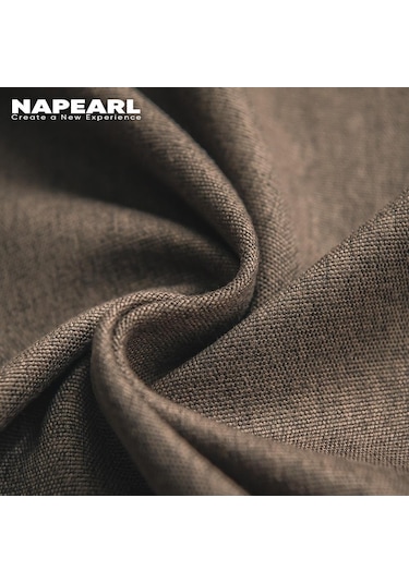 Krem 1 Adet Napearl 70% Karartma Perdesi Düz Renk Modern Tasarım Yatak Odası Halka Tipi Pencere Perdesi Oturma Odası Ev Dekor İçin W100cm X L130cm Krem