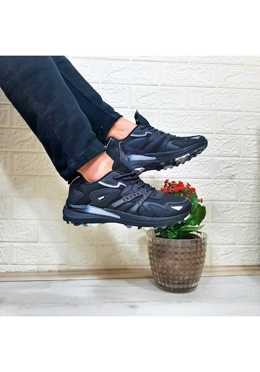 Jump 29725 Siyah Kaymaz Memoryfoam Günlük Spor Ayakkabı 001